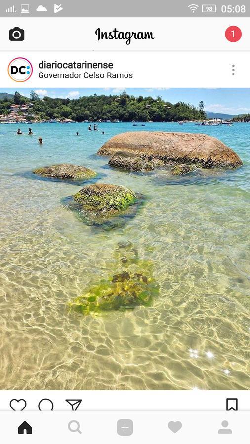 Casa De Praia Ponta Dos Ganchos De Fora Говернадор-Селсу-Рамус Екстер'єр фото